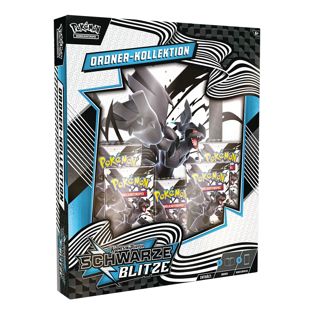 Pokémon TCG: Schwarze Blitze (KP10.5) - Ordner-Kollektion (DE) Pokémon TCG: Schwarze Blitze (KP10.5) - Ordner-Kollektion (DE)