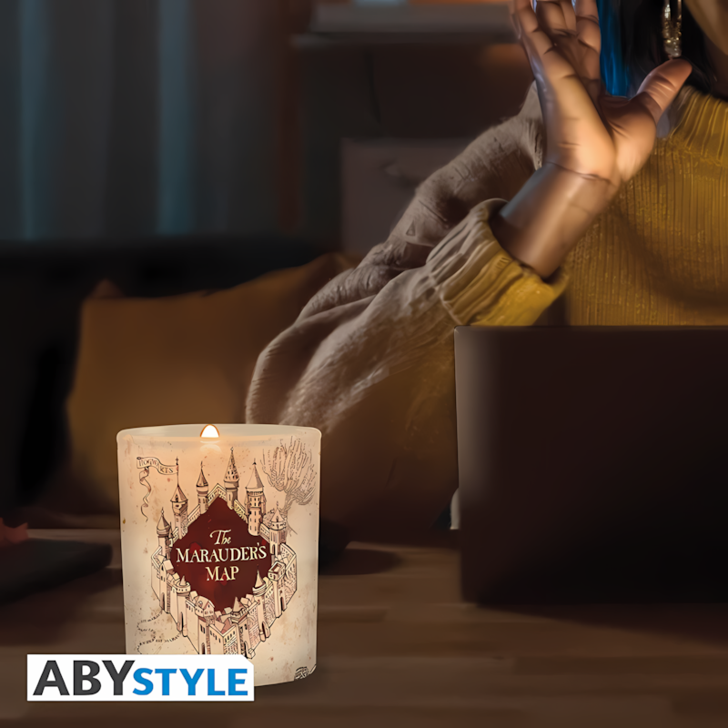 Harry Potter | Marauder's Map | Gift Set (Candle, Acryl® Figure & Stickers)