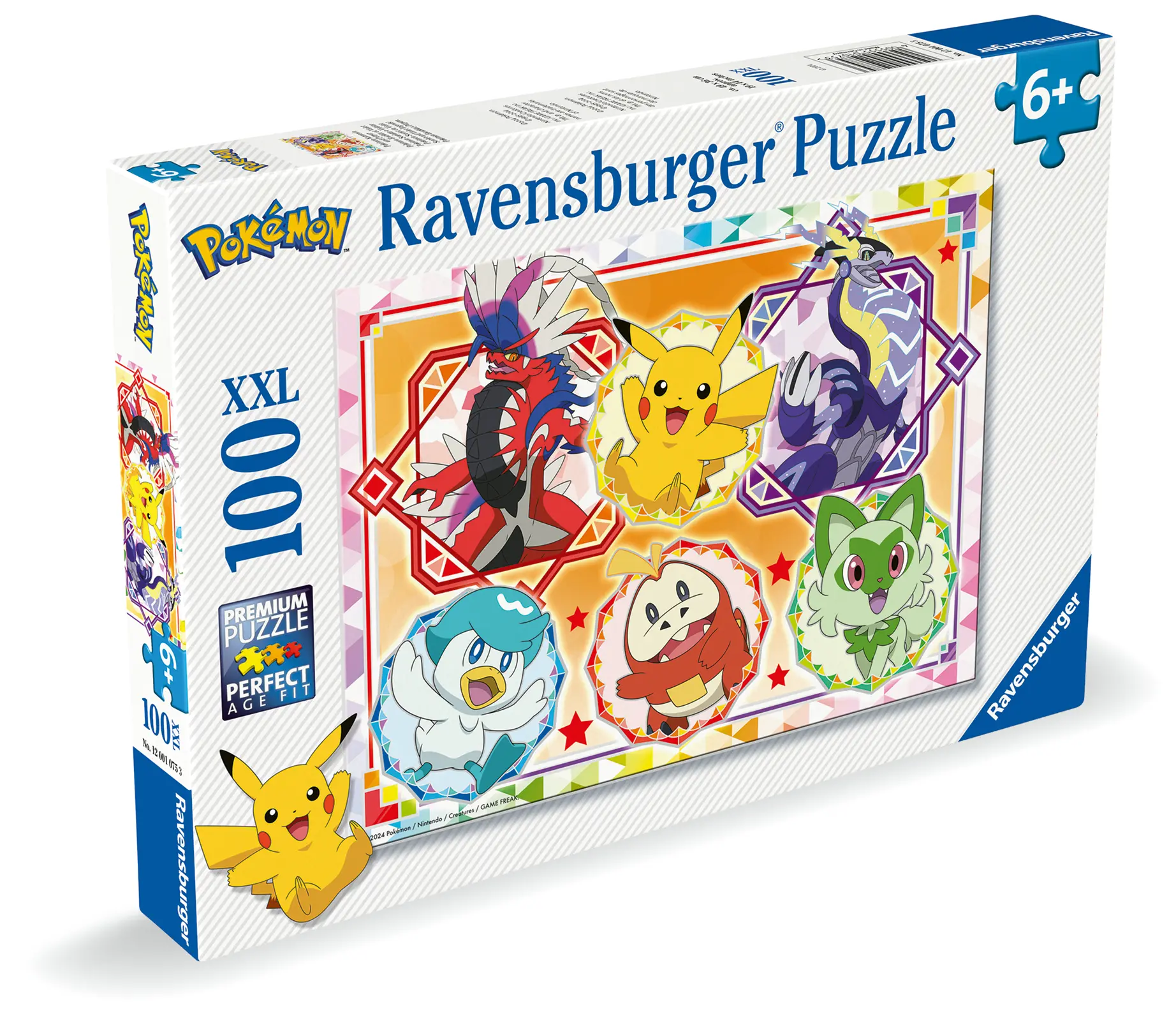 Ravensburger | Pokémon Karmesin & Purpur | 100 XXL Teile Kinderpuzzle