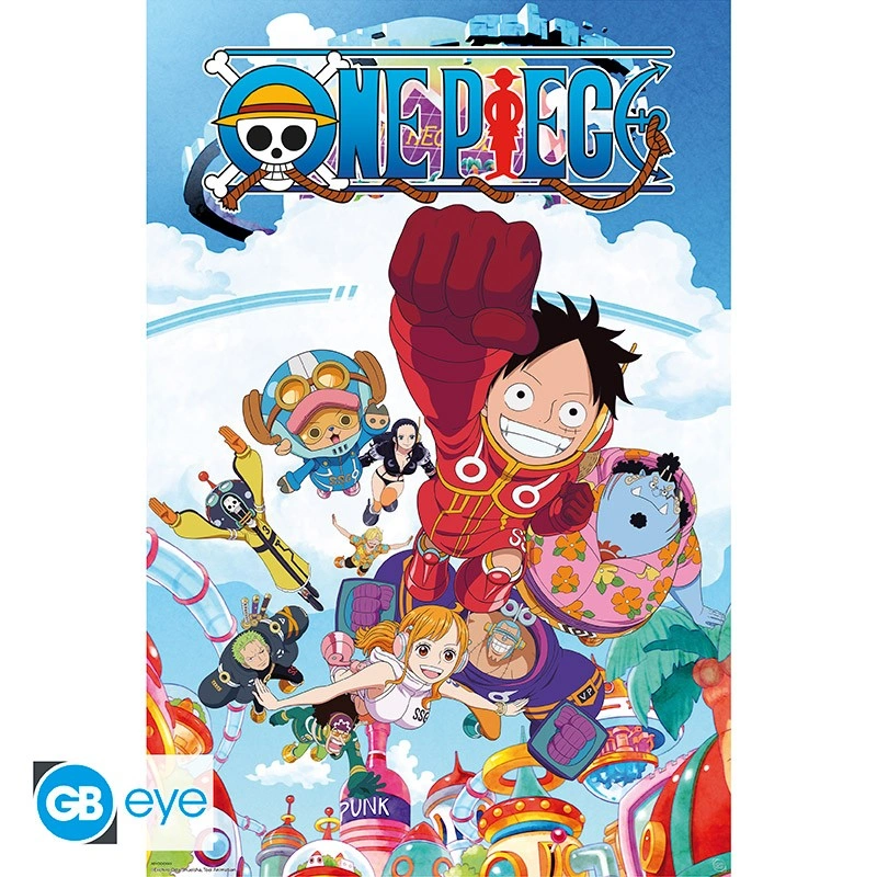 One Piece | Maxi Poster (91,5 x 61cm) EggHead Cover | Poster