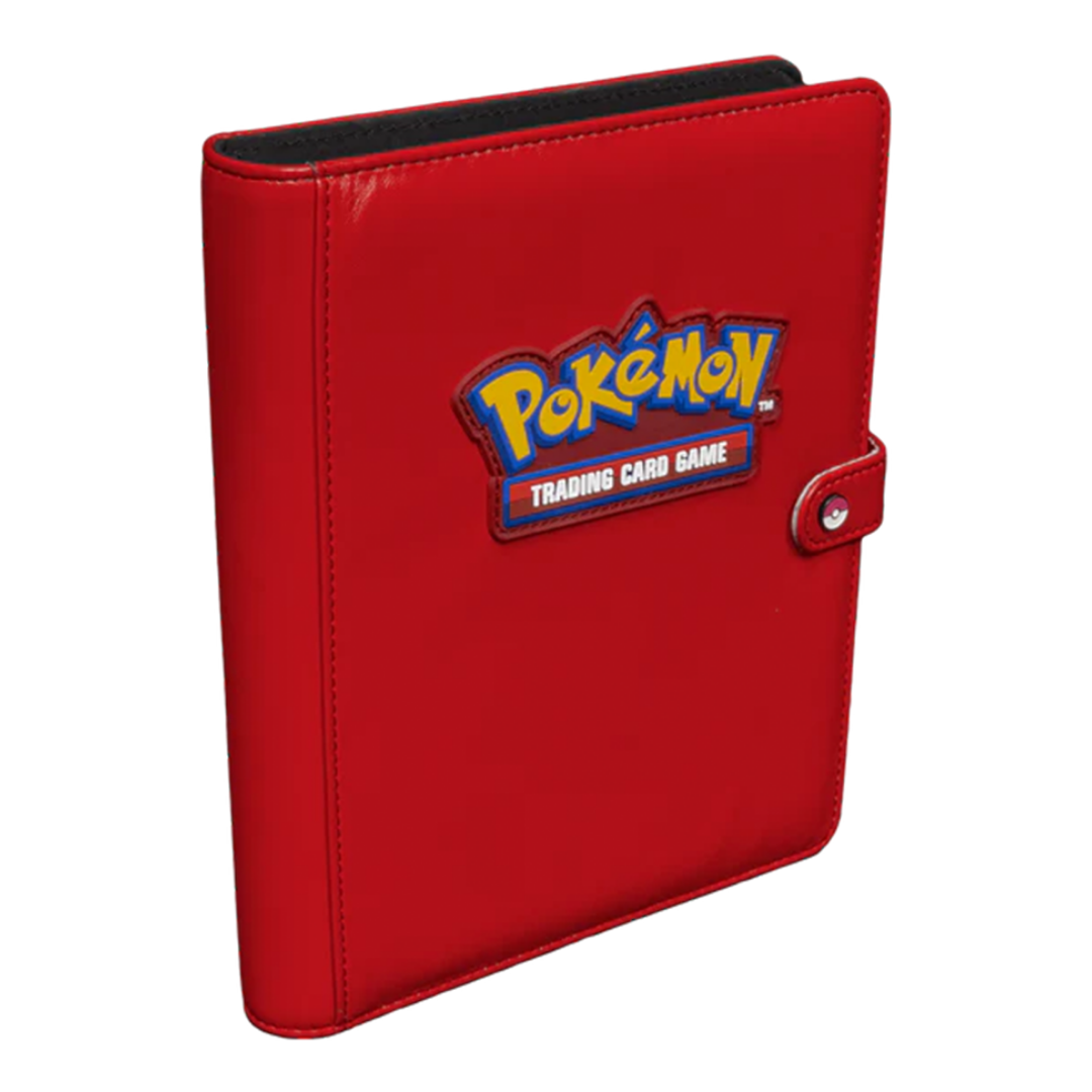 Ultra Pro | Premium Red | 4-Pocket Snap Binder