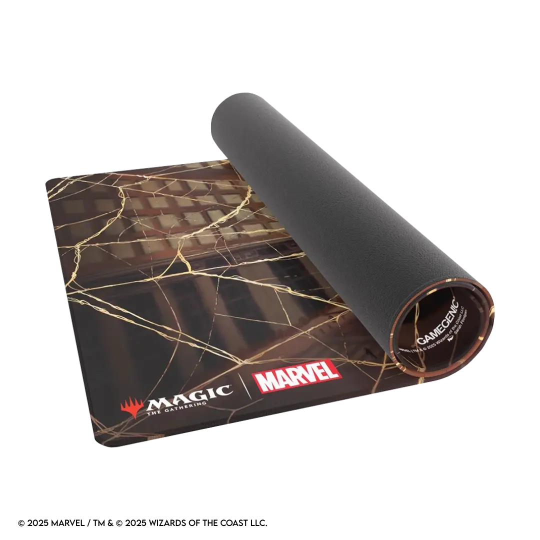 Gamegenic | Magic: The Gathering - Spider-Man / Plains | Shiny Playmat