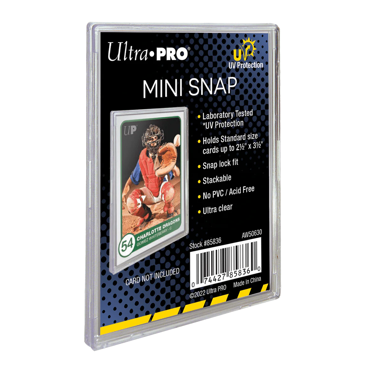 Ultra Pro - Mini Snap Card Holder - UV Ultra Pro - Mini Snap Card Holder - UV
