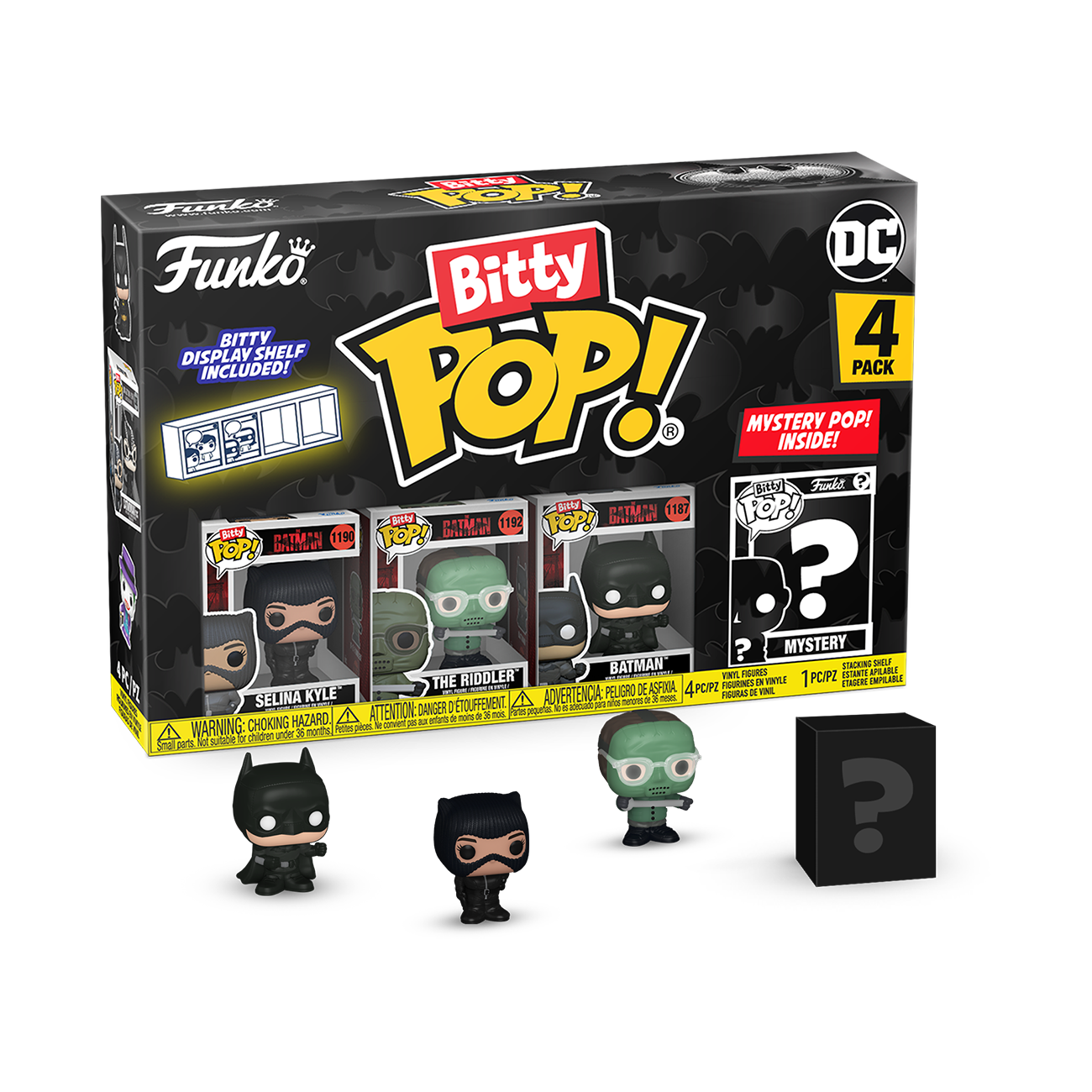 Bitty POP!: Catwoman 4PK - DC Comics