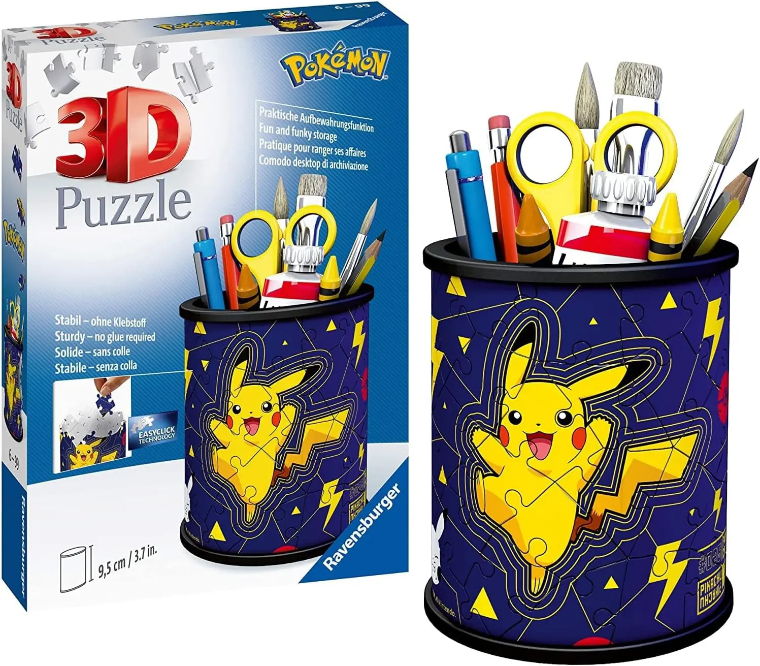Ravensburger | Pokémon Pikachu Utensilo | 54 Teile 3D Puzzle