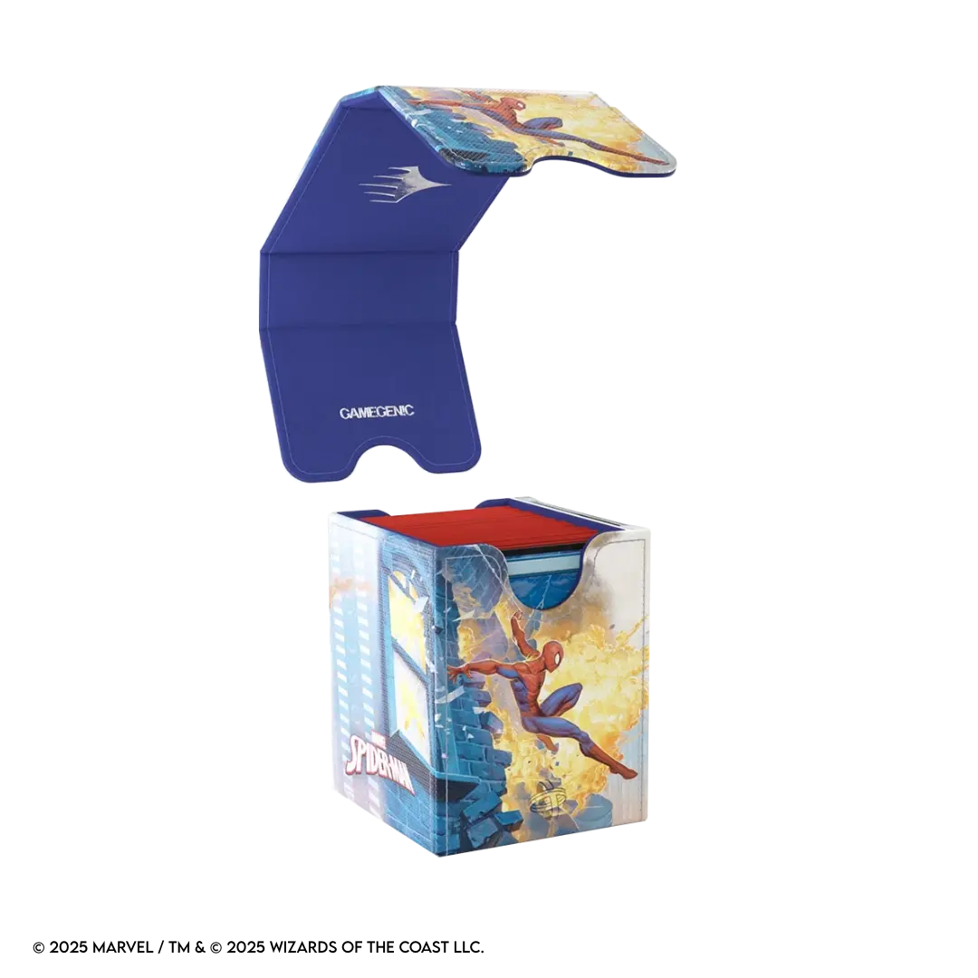Gamegenic | Magic: The Gathering - Spider-Man / Green Goblin | Deckbox Art Squire Plus 100+ XL Convertible