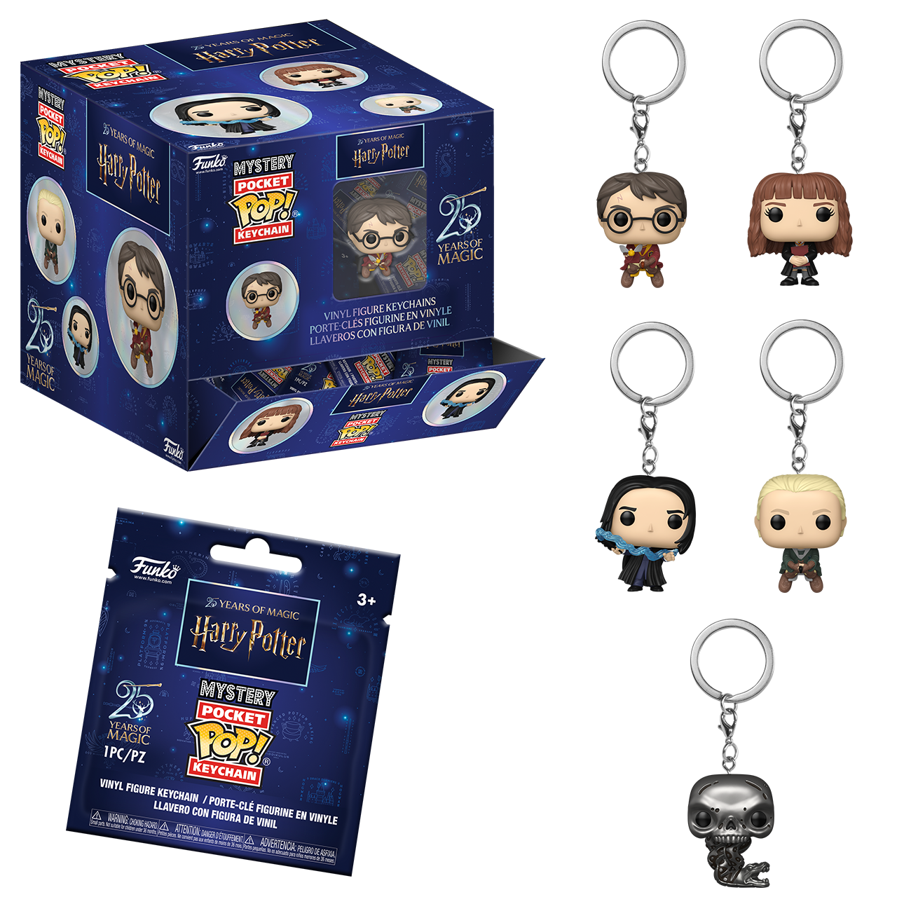 Mystery Pop! Keychain | Harry Potter (25th Anniversary) | Harry Potter
