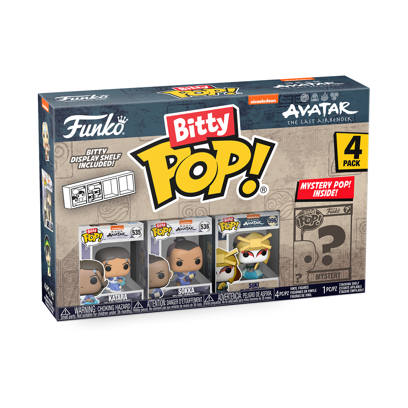 Bitty POP!: Katara 4PK - Avatar: The Last Airbender