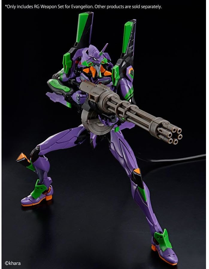 Bandai: RG Weapon Set – Zubehör für Neon Genesis Evangelion