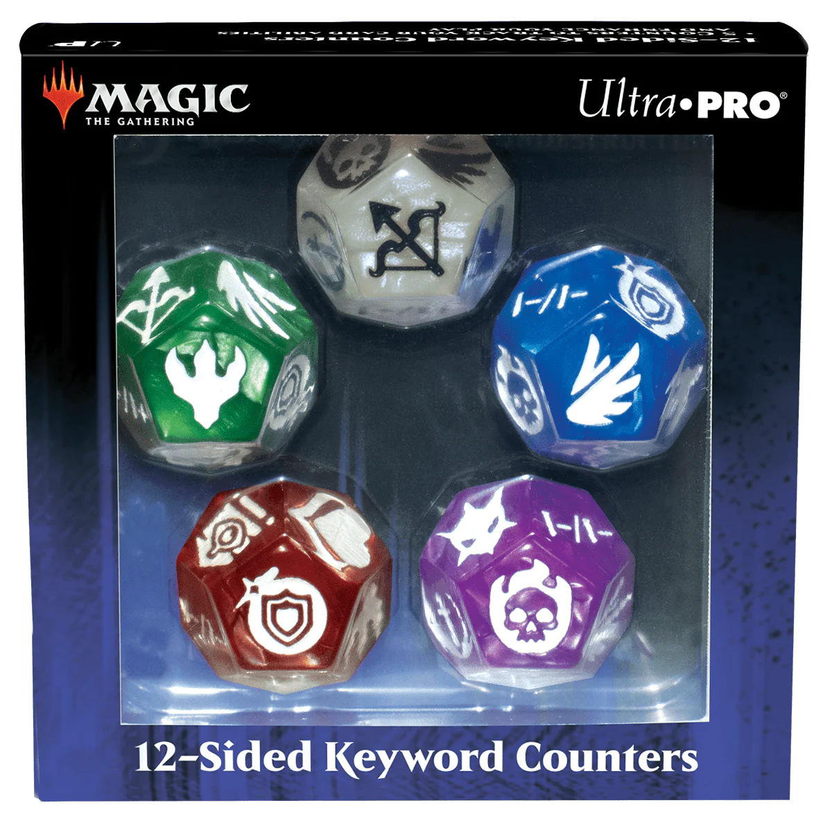 Ultra Pro - 12 Sided Keyword Counters for Magic: The Gathering