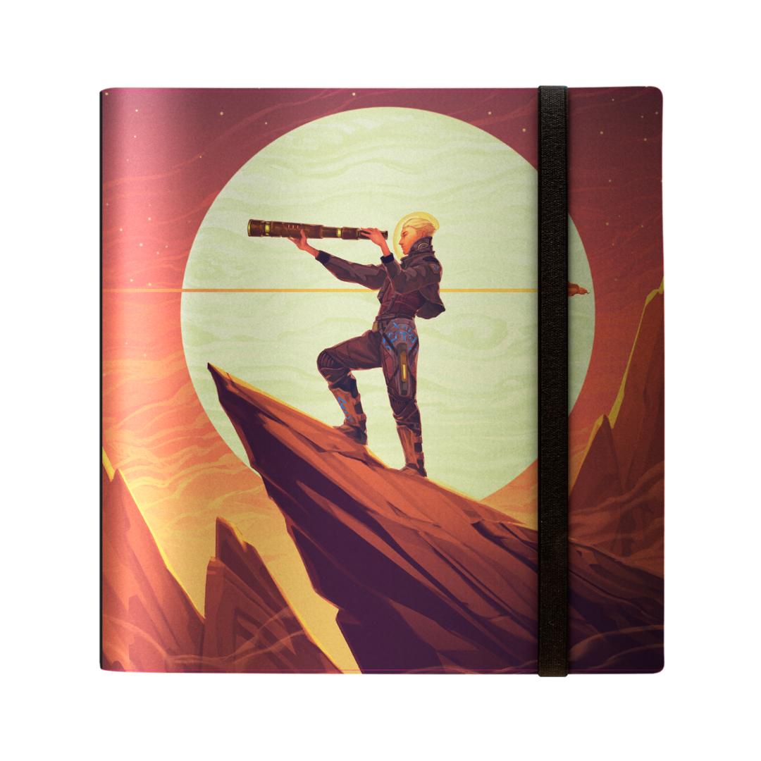 Ultra Pro - Edge of Eternities - Resonant Space Tezzeret & Sami - 12-Pocket PRO-Binder for Magic: The Gathering