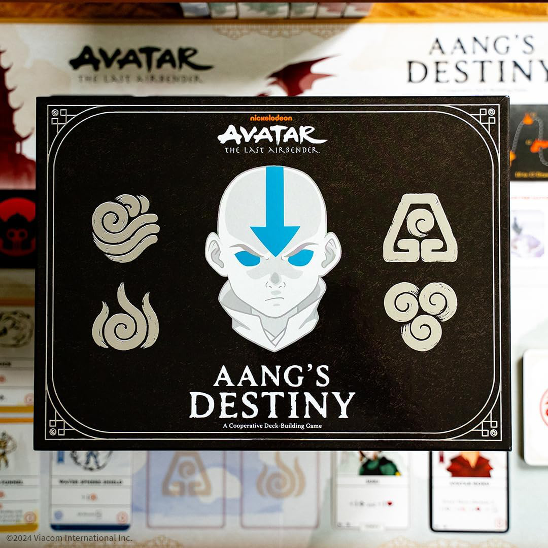 Usaopoly: Avatar Last Airbender Aang's Destiny - Card Games