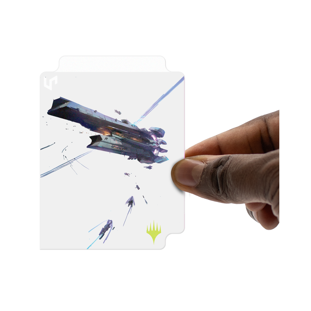 Ultra Pro - Edge of Eternities - Counter Intelligence - 100ct Deck Protector Sleeves in Clear Box for Magic: The Gathering