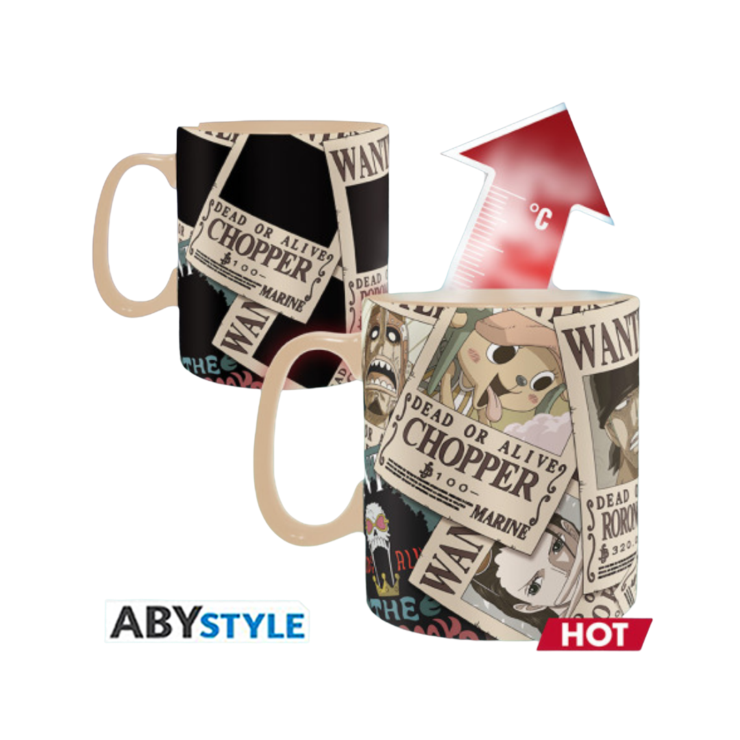 Abysse: One Piece Wanted - Mug Heat Change (460 ml) Abysse: One Piece Wanted - Mug Heat Change (460 ml)