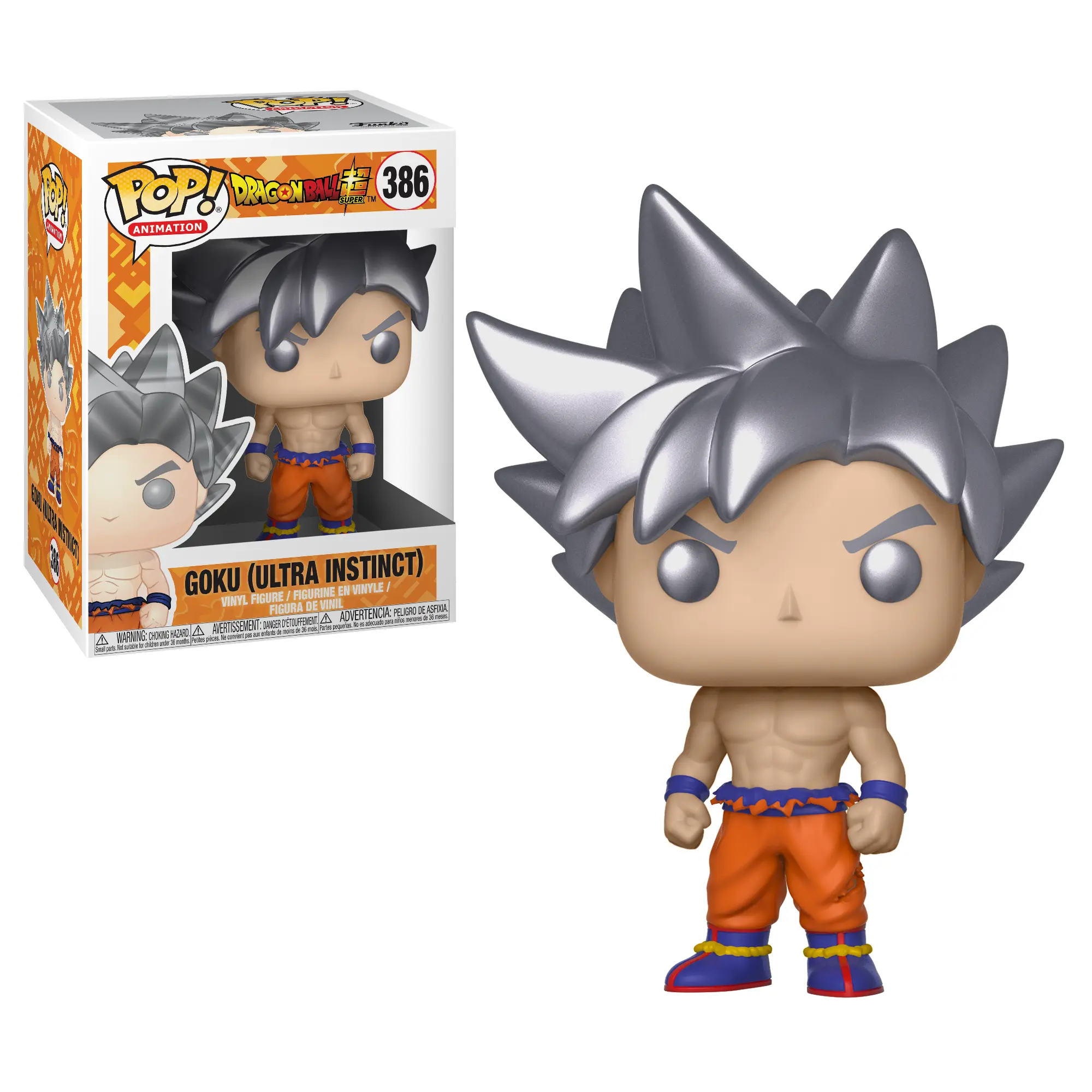 POP! Animation: Goku (Ultra Instinct) - Dragon Ball Super