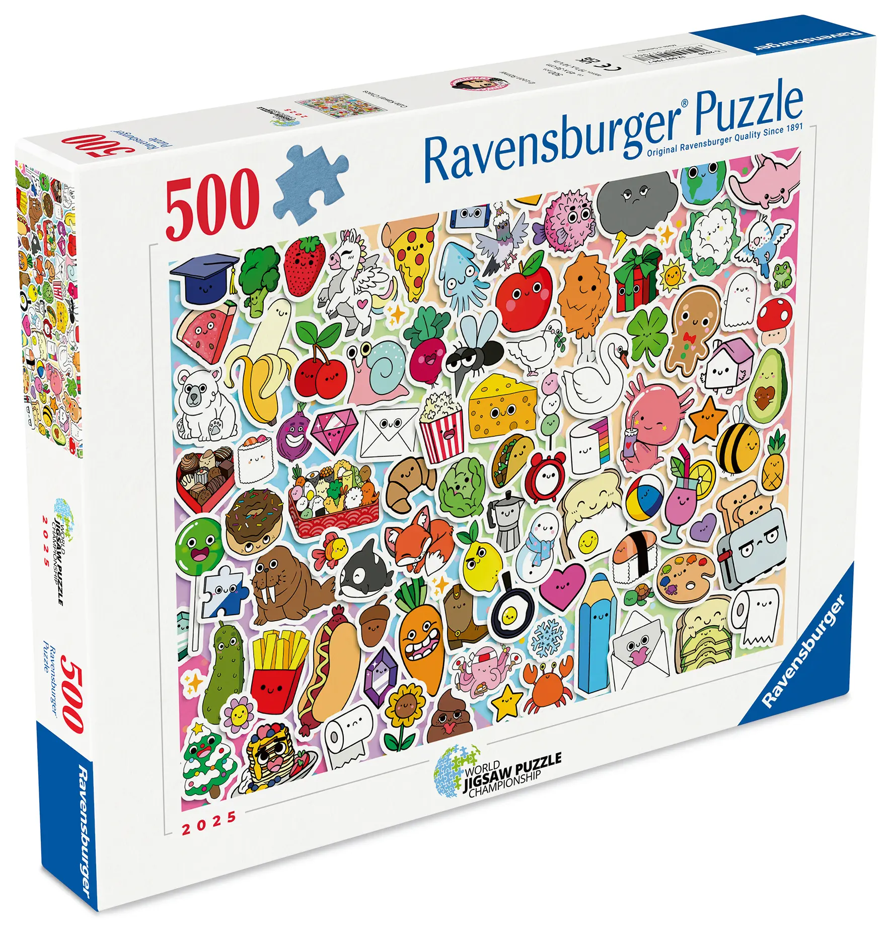 Ravensburger | Niedliches Kawaii Chaos | 500 Teile Puzzle