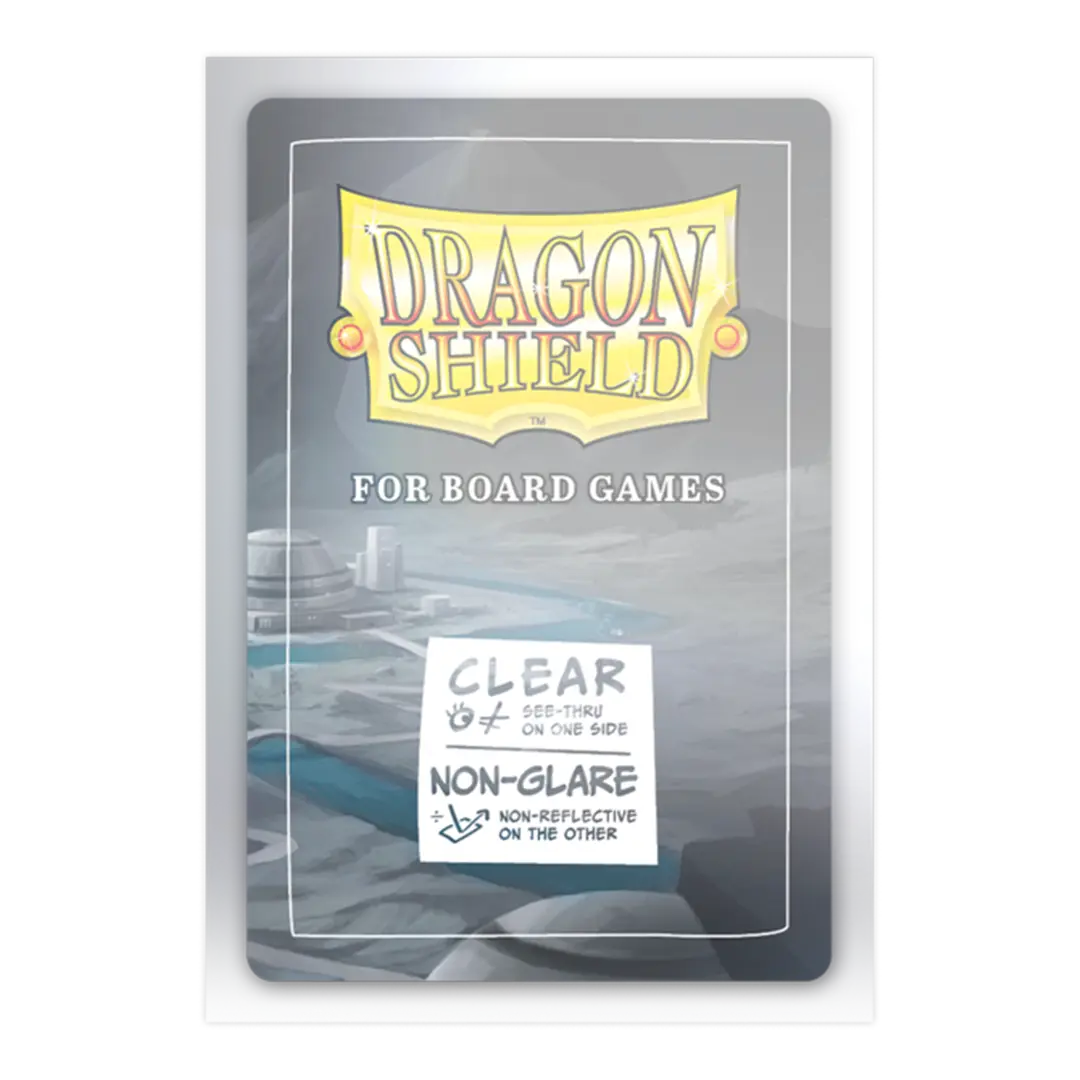 Dragon Shield: European Mini - Clear/Non-Glare - Board Game Sleeves