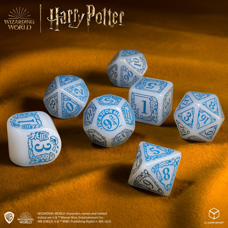 Q Workshop | Ravenclaw | Harry Potter Modern Dice Set