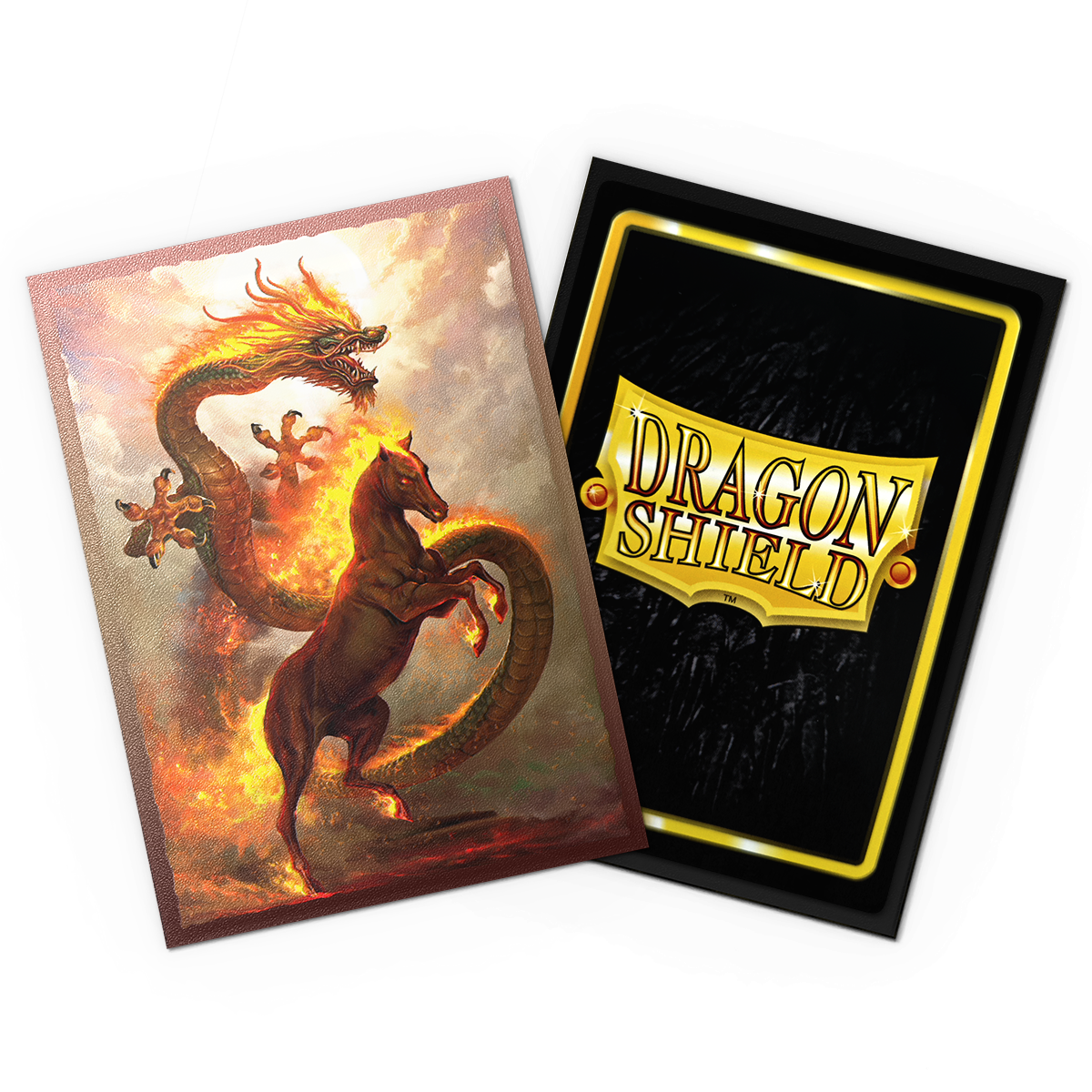 Dragon Shield: Fire Horse 2026 - Dual Art Sleeves Standard Size