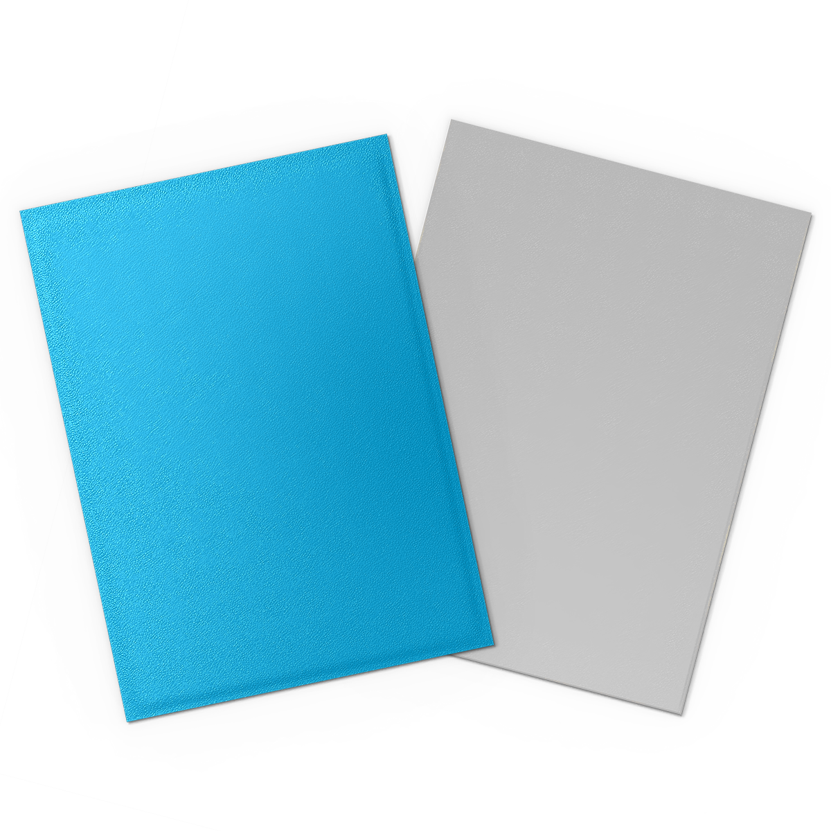 Dragon Shield | Sky Blue & Silver | Matte Dual Sleeves Standard Size