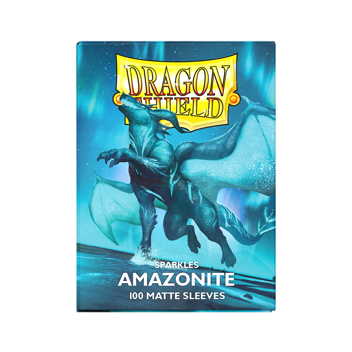 Dragon Shield | Amazonite | Matte Sleeves Standard Size