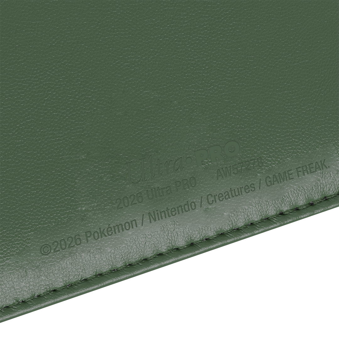 Ultra Pro | Premium Green | 4-Pocket Snap Binder