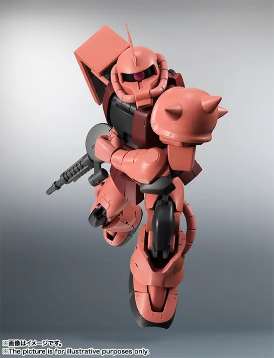 Tamashii Nations | MS-06S Chars Zaku (Version A.N.I.M.E.) The Robot Spirits (13cm)| Gundam