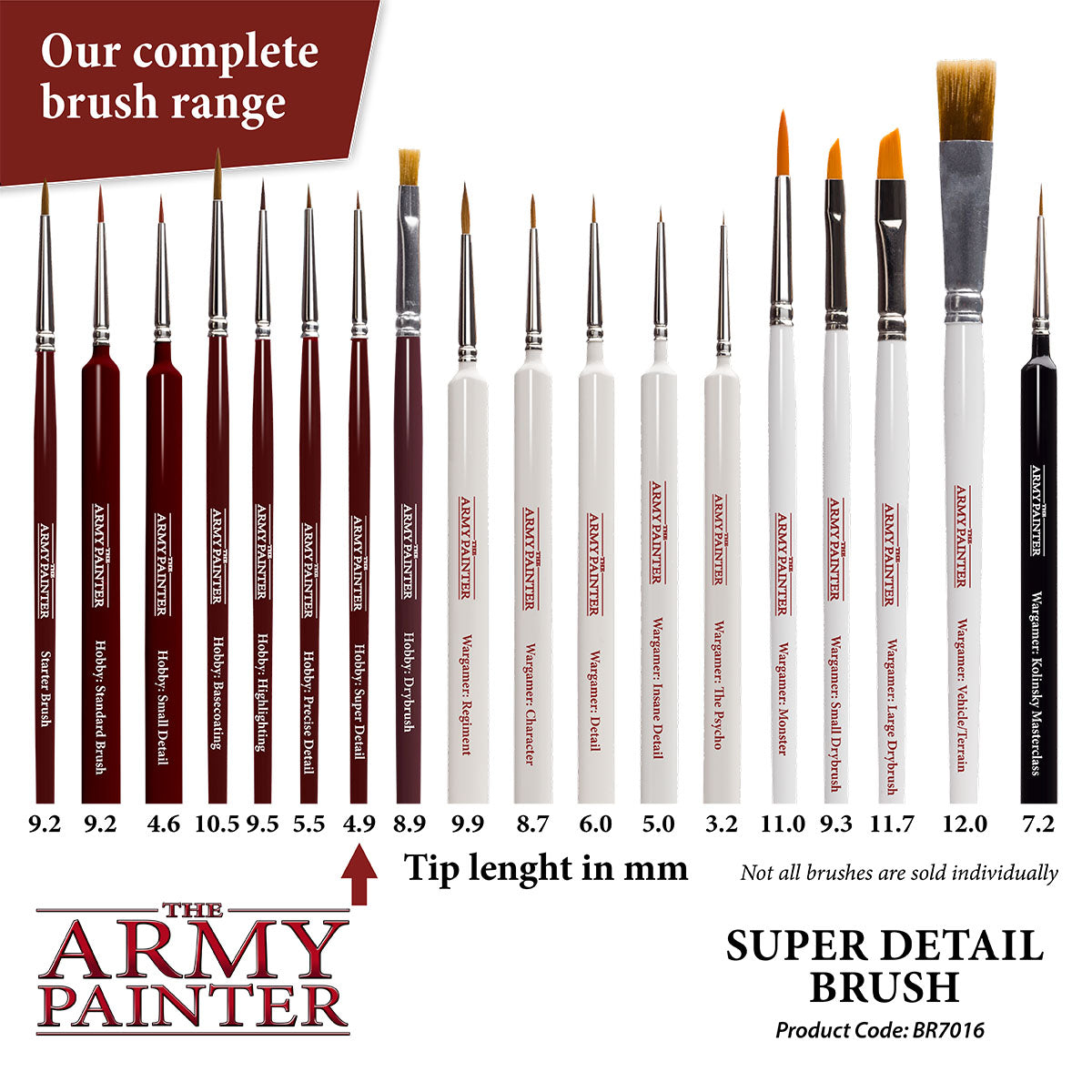 The Army Painter - Super Detail - Hobby Brush