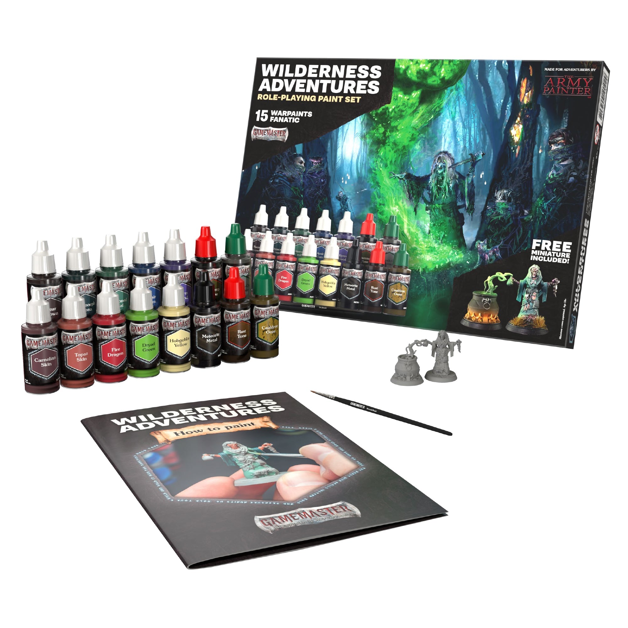 GameMaster - Wilderness Adventures - Role-Playing Paint Set