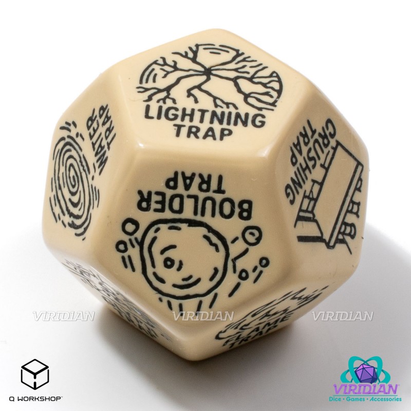 Q Workshop | Beige & Black | Trap Generator Die