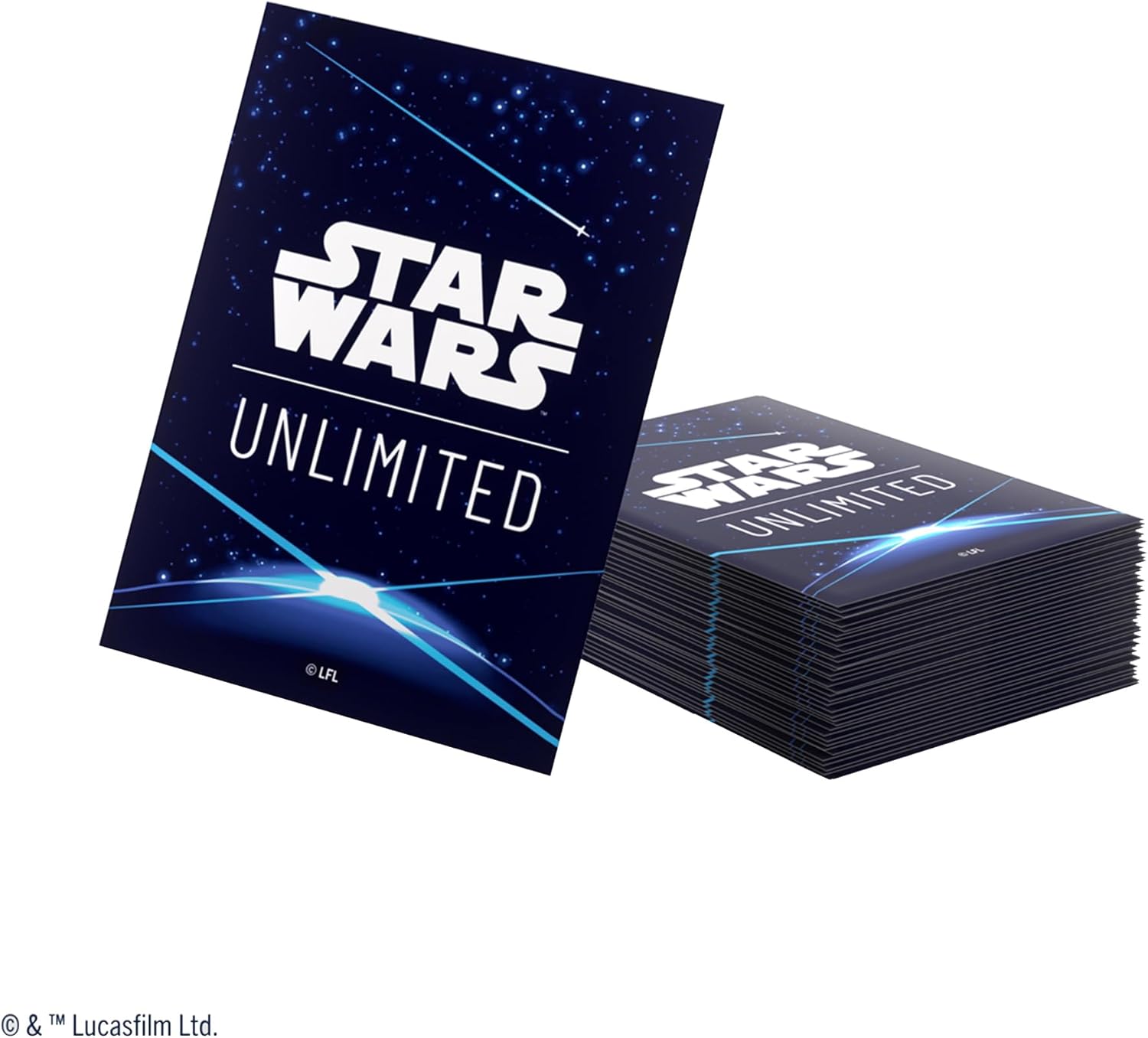 Gamegenic | Star Wars Unlimited Double Sleeving Pack | Space Blue