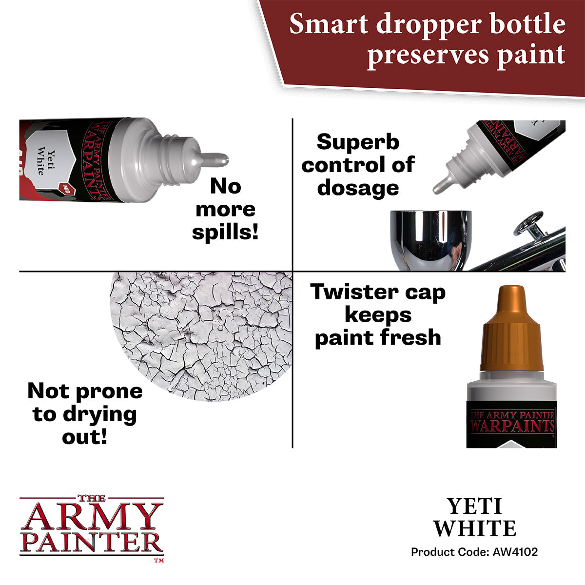 The Army Painter - Yeti White - Warpaints Air