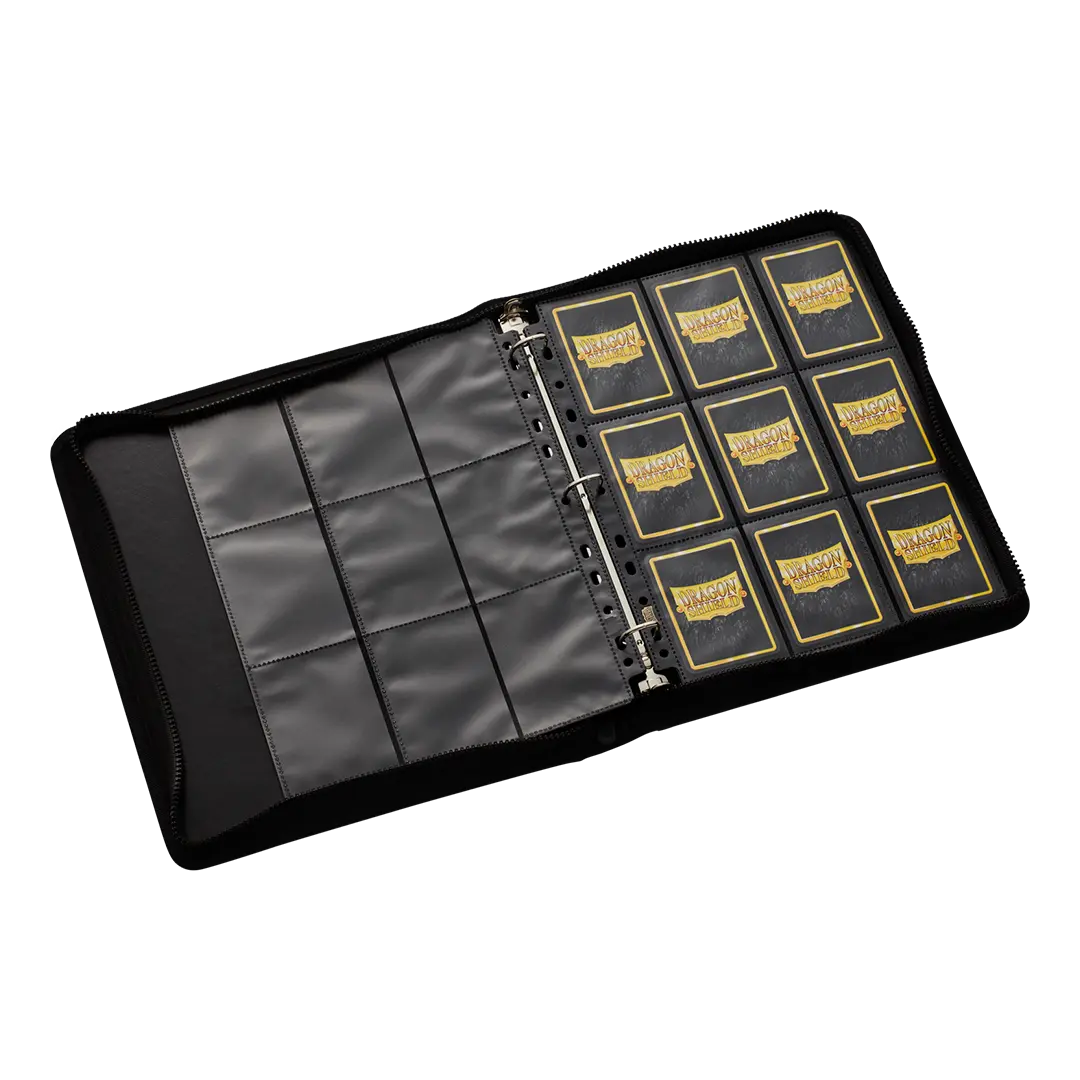 Dragon Shield: Card Codex Zipster Binder - Regular - Black