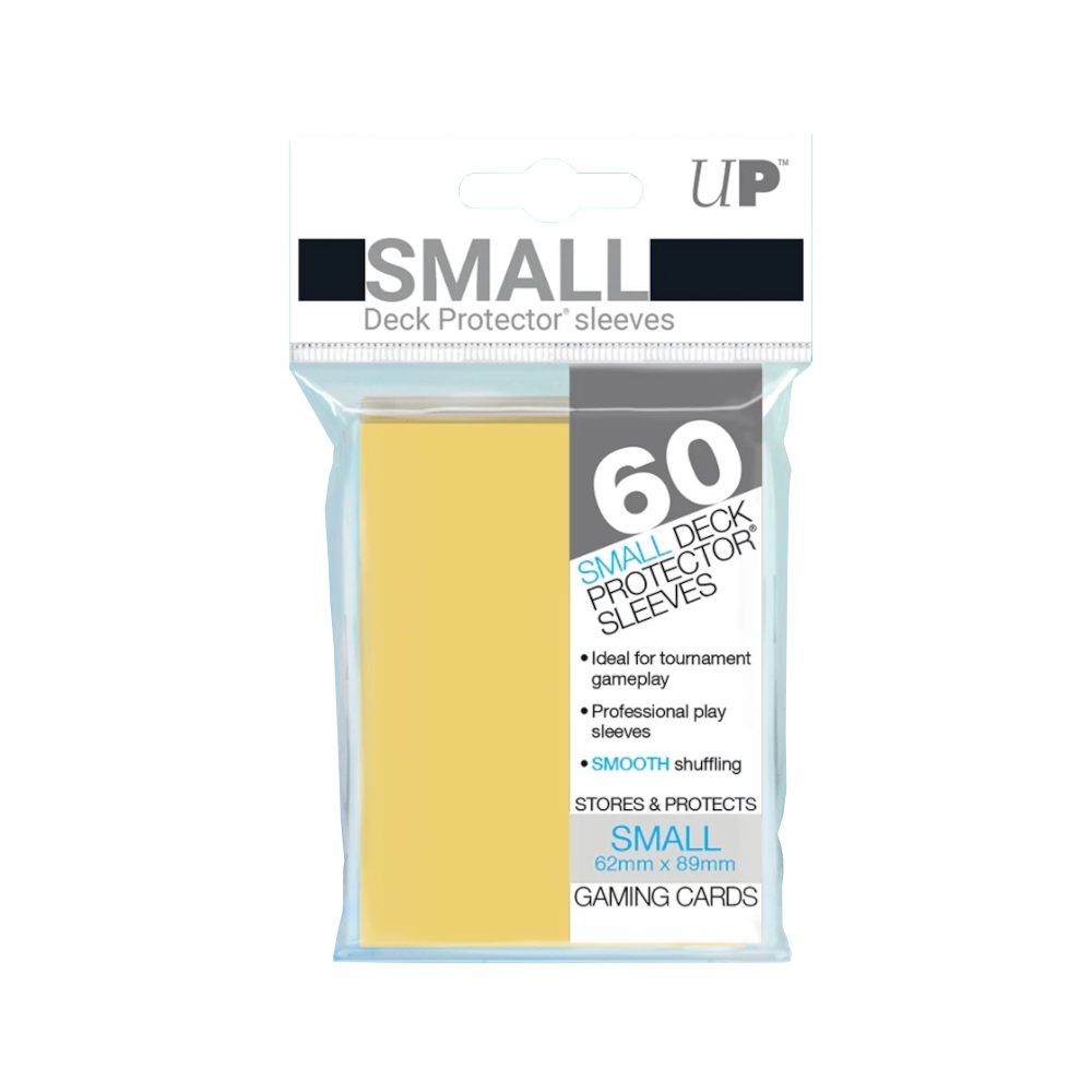 Ultra Pro - Pro-Gloss Small Deck Protector Sleeves Stil: Yellow