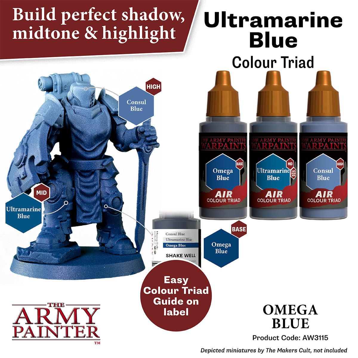 The Army Painter - Omega Blue - Warpaints Air
