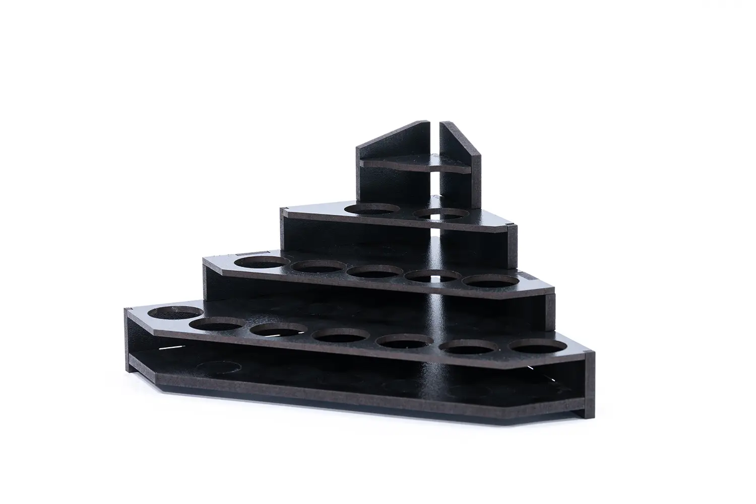Kraken Wargames | Endstück Farbregal (Dropper) | Black Rack