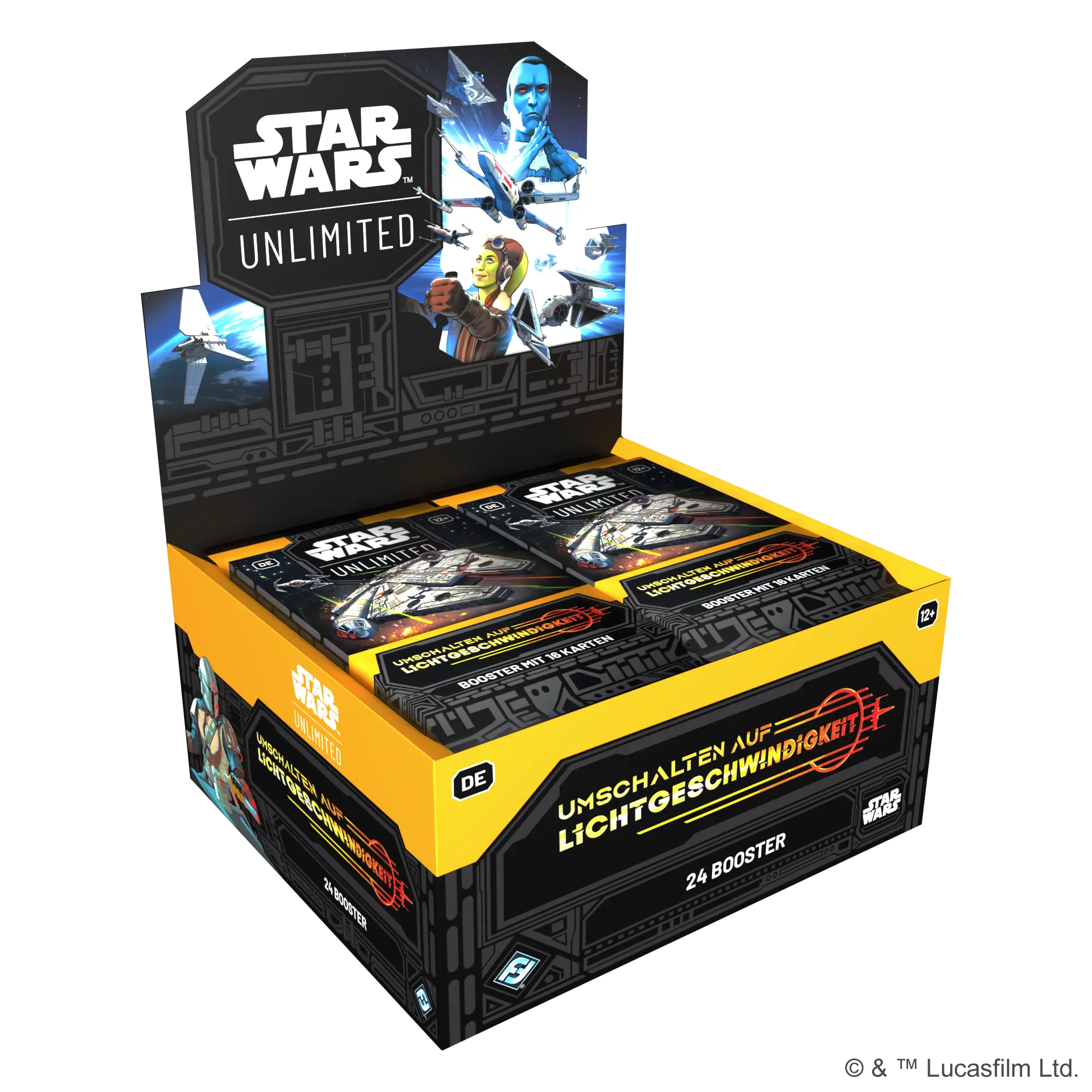 Star Wars Unlimited: Umschalten auf Lichtgeschwindigkeit - Display (DE) Star Wars Unlimited: Umschalten auf Lichtgeschwindigkeit - Display (DE)