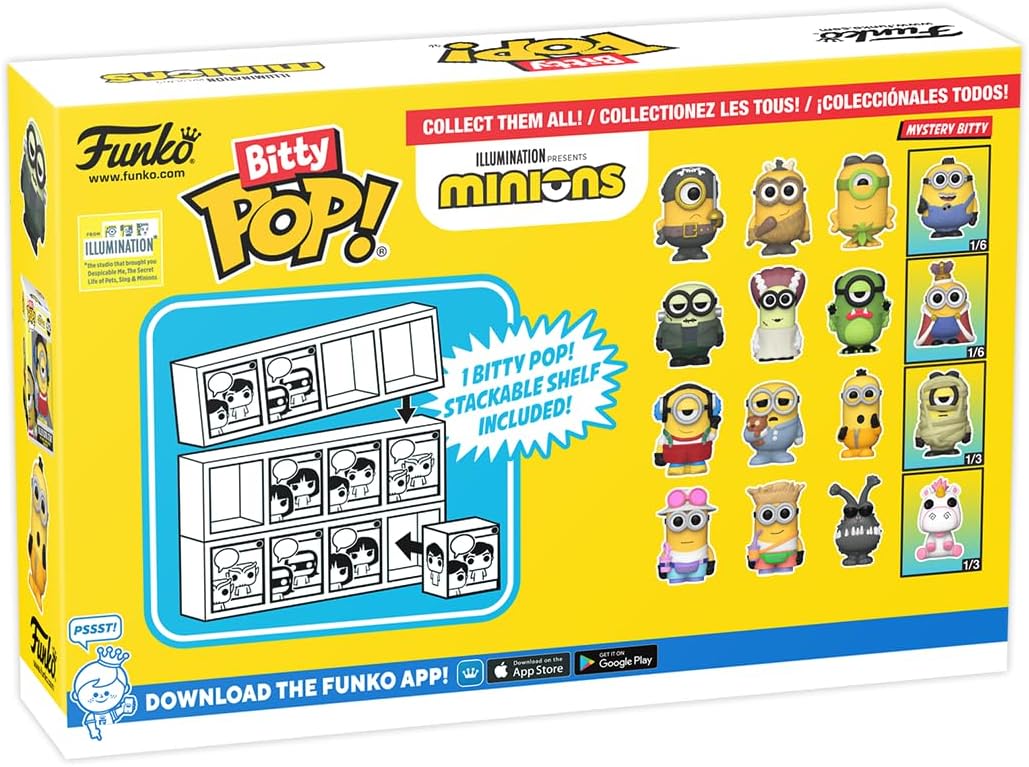 Bitty POP!: Minions 4PK