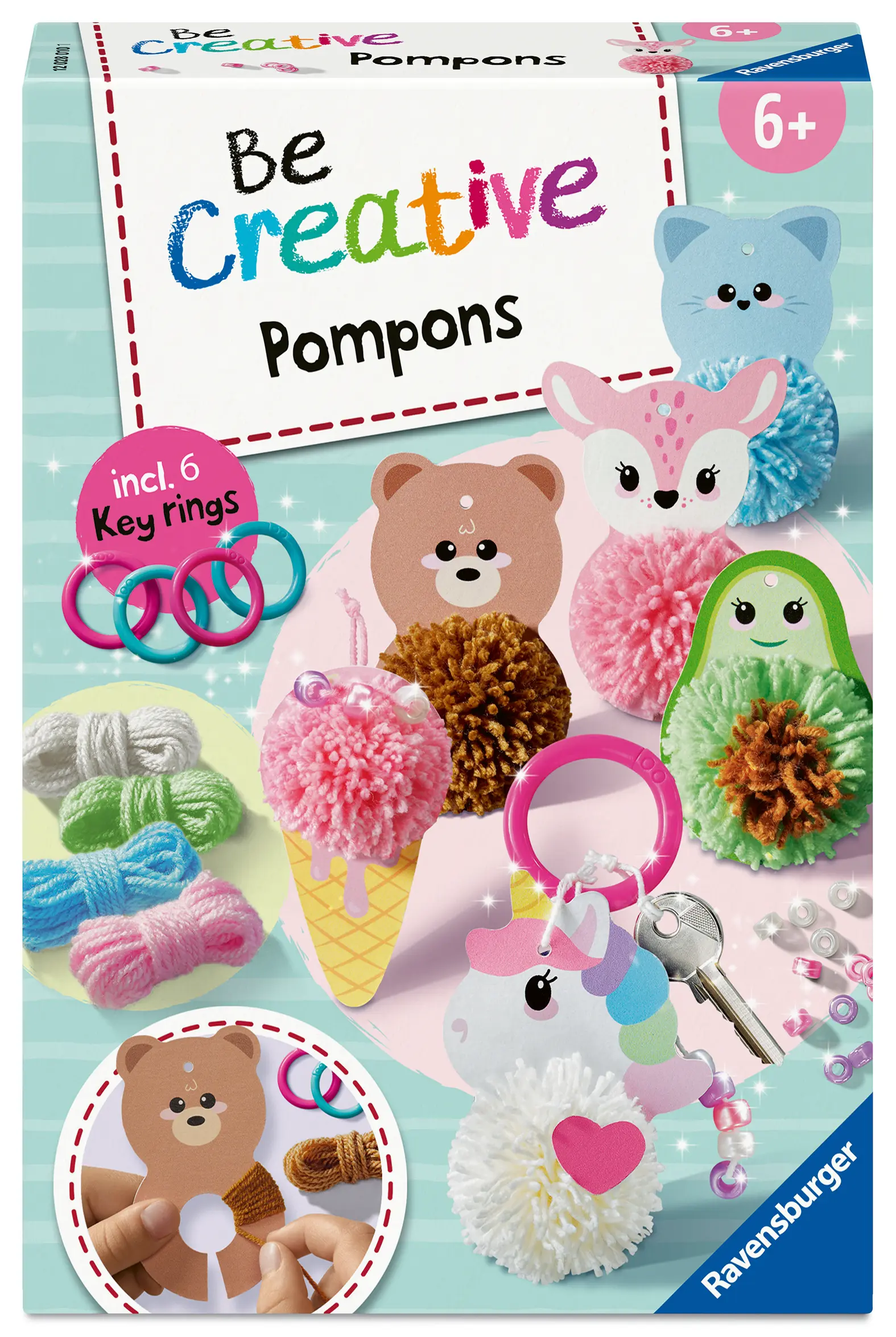 Ravensburger | Pompons Kawaii | BeCreativ Midi