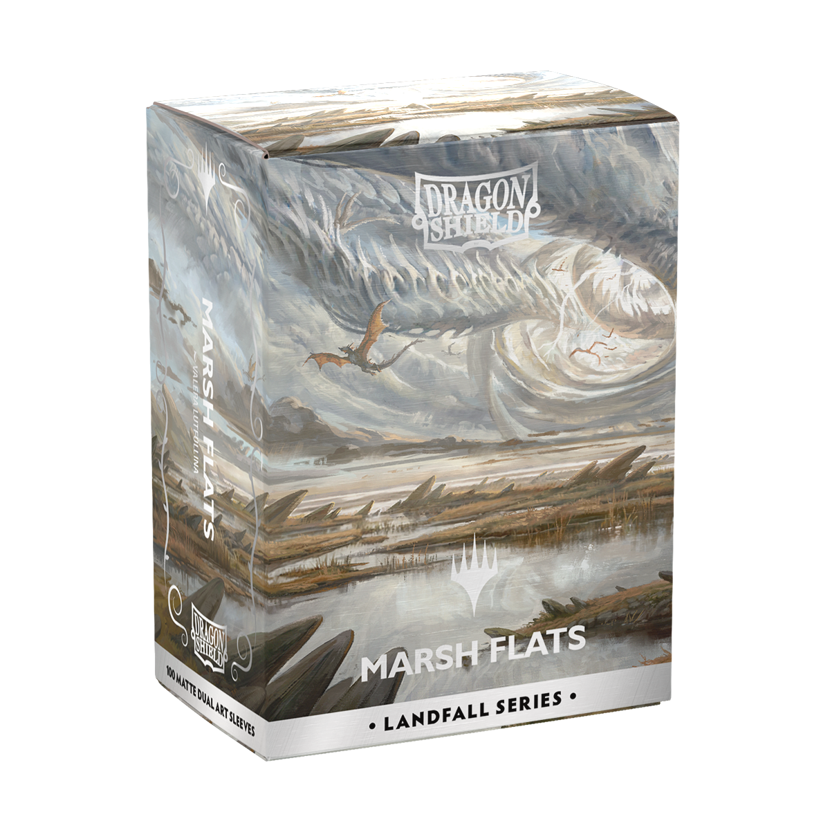 Dragon Shield X Magic: The Gathering: Marsh Flats - Standard Size Sleeves Landfall Series