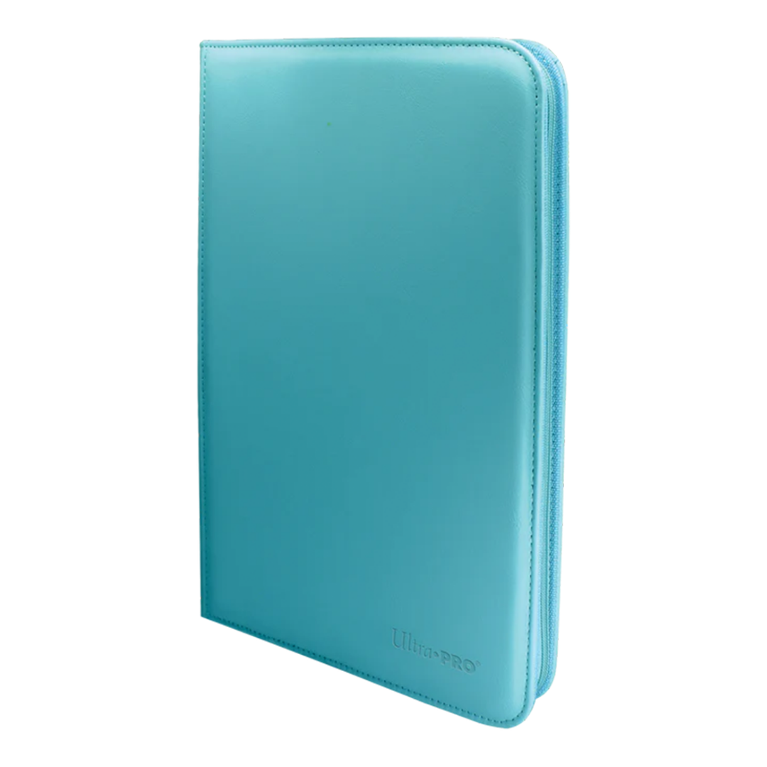 Ultra Pro | Vivid - Light Blue | 9-Pocket Zippered PRO-Binder