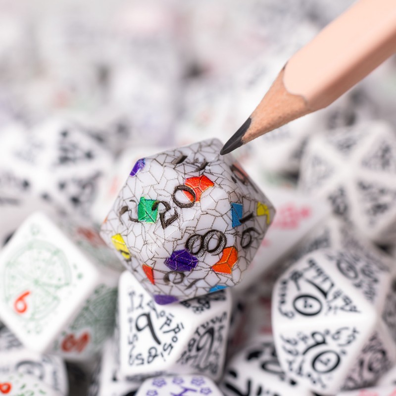 Q Workshop | Origin | Full Art Dice Set™