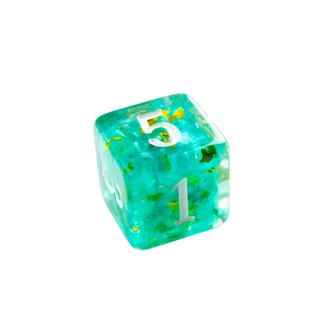Gamegenic | Dice Candy-like Series Mint | RPG Dice Set (7pcs)