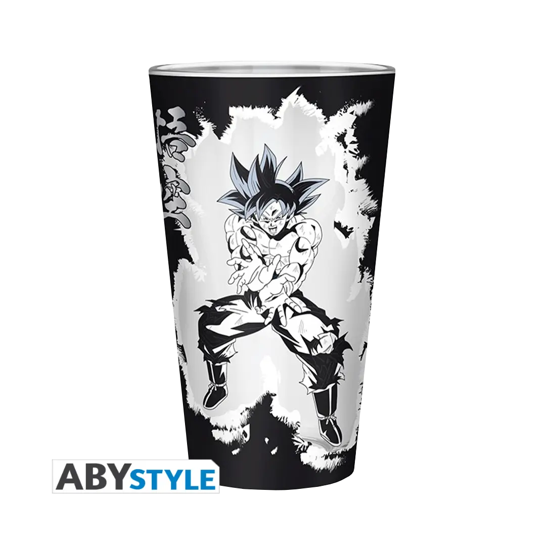 DRAGON BALL SUPER - Premium Large Glass - 400ml- Goku/Vegeta - box