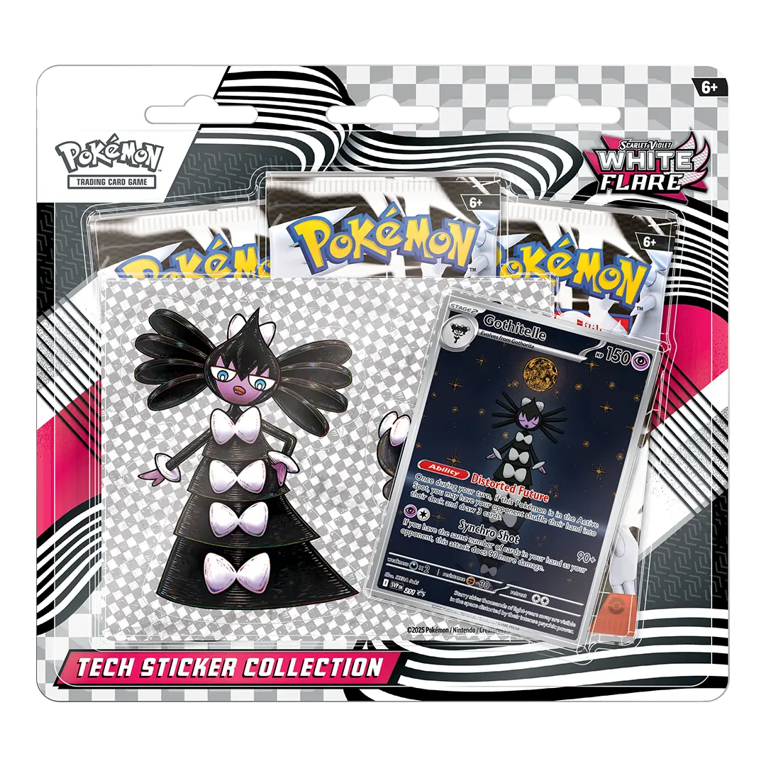Pokémon TCG: White Flare (SV10.5) - Tech Sticker Collection (EN)