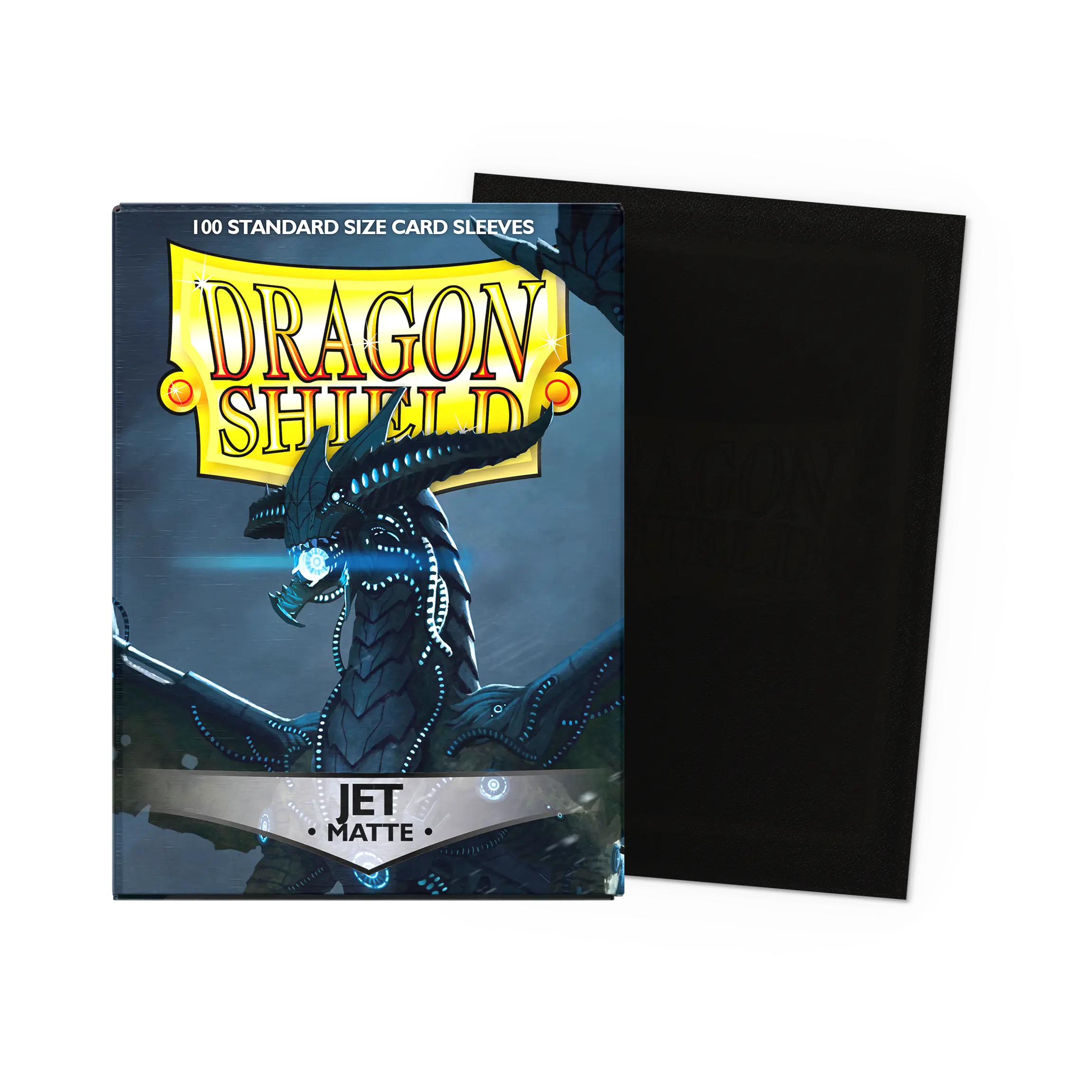 Dragon Shield: Jet - Matte Sleeves - Standard Size
