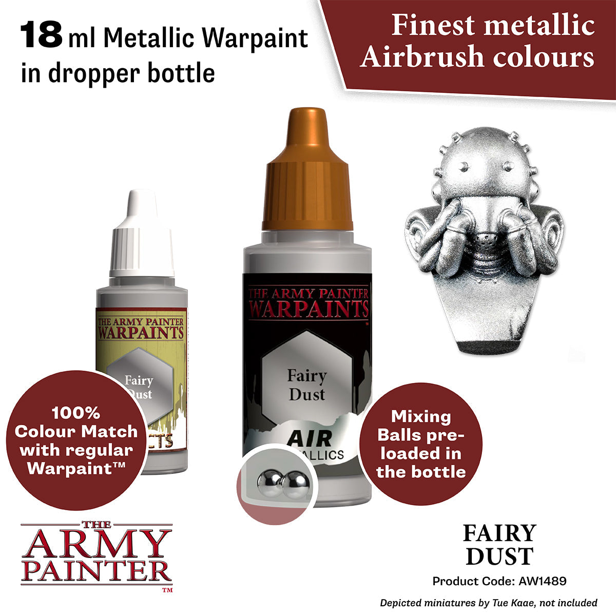 The Army Painter - Fairy Dust - Warpaints Air Metallics