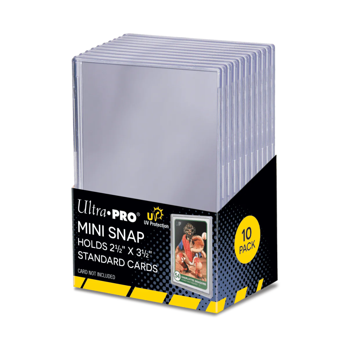 Ultra Pro: Mini Snap Card Holder - UV 10ct Ultra Pro: Mini Snap Card Holder - UV 10ct