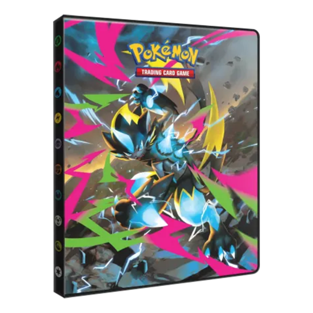 Ultra Pro | Mega Evolution - Pitch Black | 4-Pocket Portfolio für Pokémon