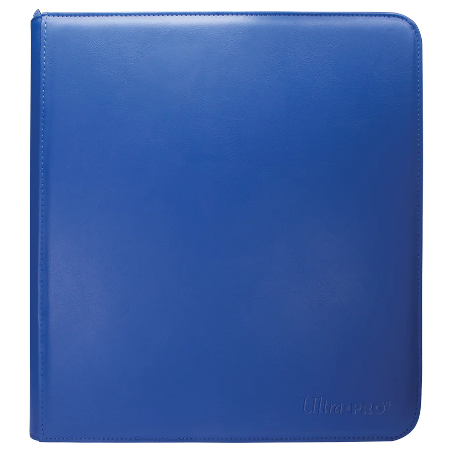 Ultra Pro - Vivid 12-Pocket Zippered Pro-Binder Stil: Blau